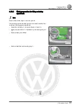 Предварительный просмотр 55 страницы Volkswagen Touareg 2003 Service Manual