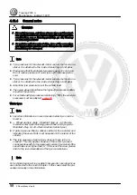 Предварительный просмотр 62 страницы Volkswagen Touareg 2003 Service Manual