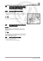 Предварительный просмотр 75 страницы Volkswagen Touareg 2003 Service Manual