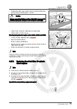 Предварительный просмотр 79 страницы Volkswagen Touareg 2003 Service Manual