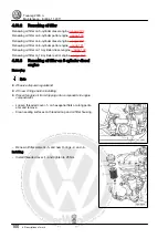 Предварительный просмотр 104 страницы Volkswagen Touareg 2003 Service Manual