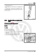 Предварительный просмотр 109 страницы Volkswagen Touareg 2003 Service Manual