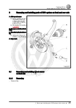 Предварительный просмотр 27 страницы Volkswagen Touareg 2010 Workshop Manual