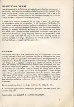 Preview for 43 page of Volkswagen TRANSPORTER 1963 Instruction Manual