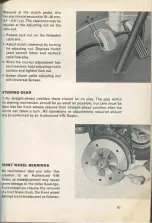 Preview for 63 page of Volkswagen TRANSPORTER 1963 Instruction Manual