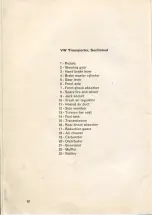 Preview for 83 page of Volkswagen TRANSPORTER 1963 Instruction Manual