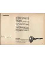 Предварительный просмотр 5 страницы Volkswagen TRANSPORTER 1967 Instruction Manual