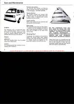 Preview for 10 page of Volkswagen Transporter Danbury Instruction Manual