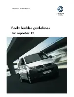 Предварительный просмотр 1 страницы Volkswagen Transporter T5 Manuallines