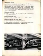 Предварительный просмотр 59 страницы Volkswagen Type II Transporter 1200 Series Instruction Manual