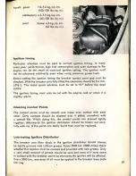 Предварительный просмотр 61 страницы Volkswagen Type II Transporter 1200 Series Instruction Manual