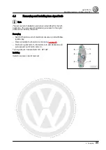 Предварительный просмотр 95 страницы Volkswagen up! 2012 Workshop Manual