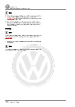 Предварительный просмотр 160 страницы Volkswagen up! 2012 Workshop Manual