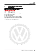 Предварительный просмотр 163 страницы Volkswagen up! 2012 Workshop Manual