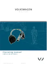 Volkswagen VAS 5581A/12 Operating Manual preview