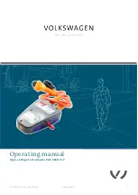 Preview for 1 page of Volkswagen VAS 6558/9-7 Operating Manual