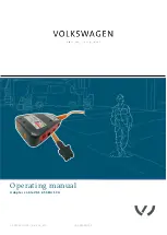 Volkswagen VAS 6558A Operating Manual preview