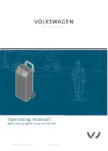 Preview for 1 page of Volkswagen VAS 681 003A Operating Manual