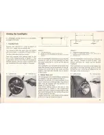 Предварительный просмотр 52 страницы Volkswagen vw 1302 Instruction Manual