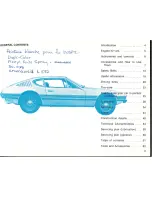 Предварительный просмотр 3 страницы Volkswagen VW-SP/1 Owner'S Manual