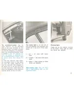 Предварительный просмотр 9 страницы Volkswagen VW-SP/1 Owner'S Manual