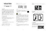 VOLKTEK IMC-563P Quick Installation Manual предпросмотр