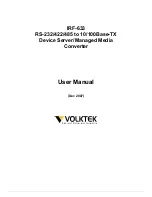 VOLKTEK IRF-633 User Manual preview