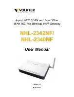 VOLKTEK NHL-2340NF User Manual preview