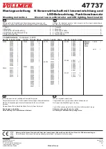 Preview for 2 page of Vollmer 47737 Mounting Instruction