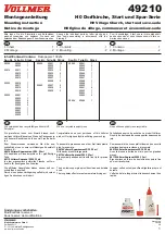 Preview for 2 page of Vollmer 49210 Mounting Instruction