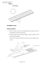 Preview for 6 page of Vollner VOL-SSL-060-CW Instruction Manual