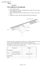 Preview for 7 page of Vollner VOL-SSL-060-CW Instruction Manual