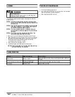 Preview for 3 page of Vollrath 15604 Operator'S Manual