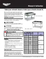 Preview for 5 page of Vollrath 38002 Operator'S Manual