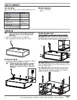 Preview for 6 page of Vollrath 38002 Operator'S Manual