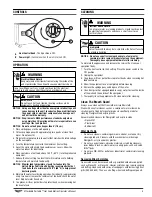 Preview for 3 page of Vollrath 38707 Operator'S Manual