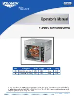 Vollrath 40704 Operator'S Manual предпросмотр