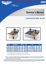 Vollrath 40705 Operator'S Manual предпросмотр