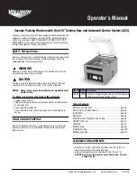 Vollrath 40834 Operator'S Manual preview