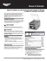 Preview for 13 page of Vollrath 40834 Operator'S Manual