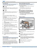 Preview for 2 page of Vollrath 40848 Operator'S Manual