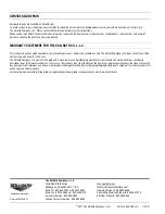 Preview for 8 page of Vollrath 40950 Operator'S Manual