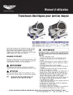 Предварительный просмотр 9 страницы Vollrath 40950 Operator'S Manual