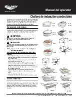 Preview for 9 page of Vollrath 46112 Operator'S Manual