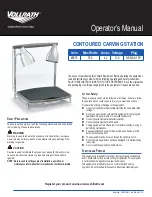 Vollrath 46670 Operator'S Manual предпросмотр