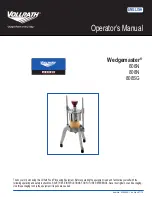 Vollrath 606N Operator'S Manual preview