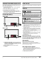 Preview for 2 page of Vollrath CAYENNE 2000 Operator'S Manual