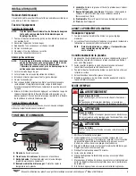 Preview for 7 page of Vollrath Cayenne FTT2024 Operator'S Manual