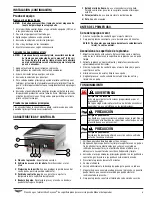 Preview for 11 page of Vollrath Cayenne FTT2024 Operator'S Manual