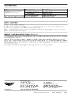 Preview for 4 page of Vollrath Cayenne POA8002 Operator'S Manual